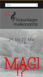 Mobile Screenshot of braunlager-maikonzerte.de